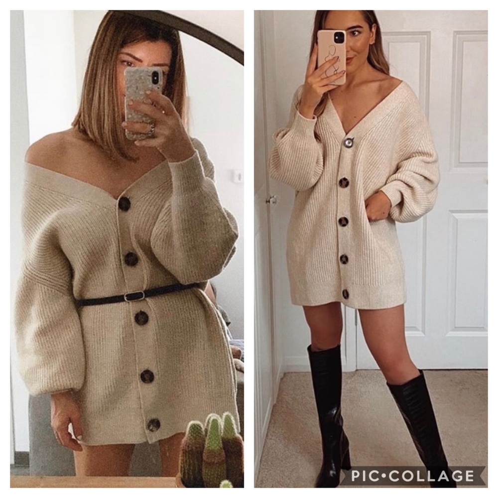 NWT H&M *Blogger Fave* Rib-Knit Cardigan
